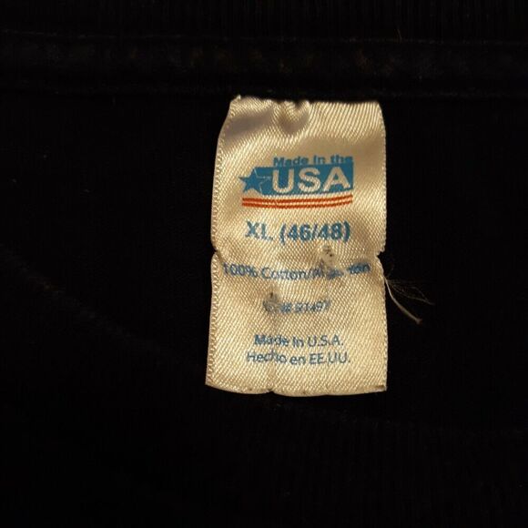 Made in America Patriotic T Shirt American Flag Graphic 2018 Black Size XL - Picture 5 of 6